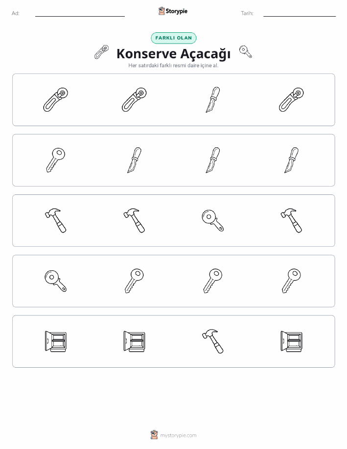 Farklı Olanı Bul