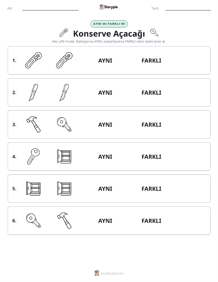 Aynı mı Farklı mı