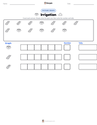 Irrigation printable worksheet preview