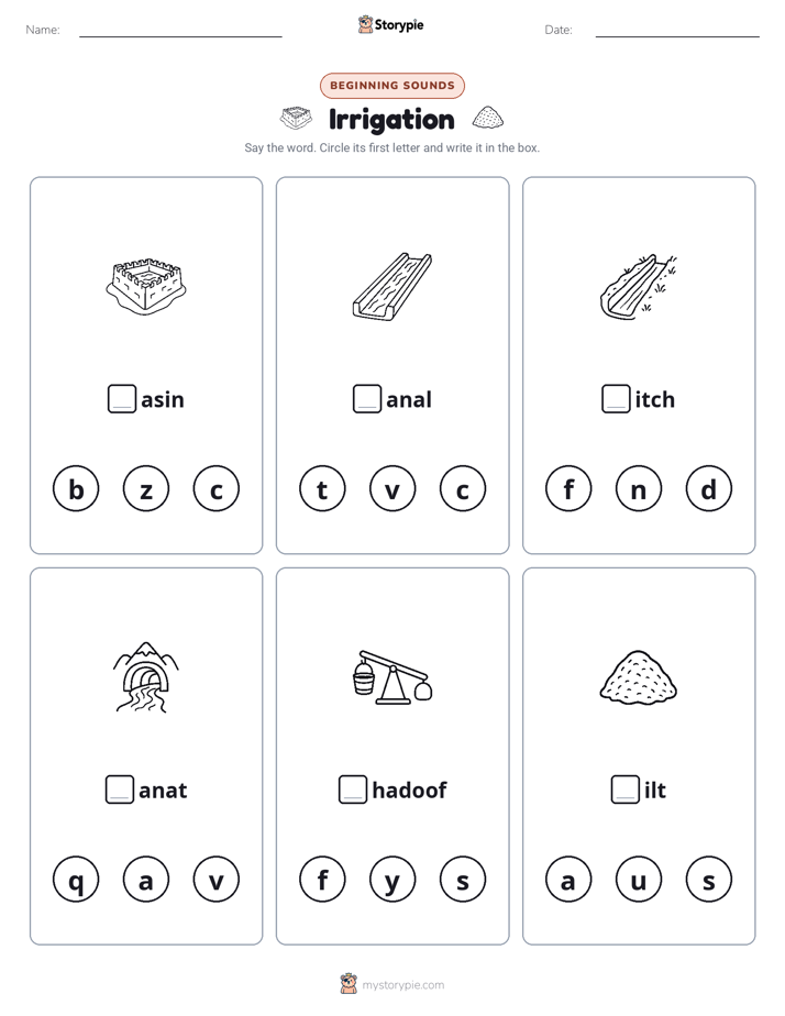 Beginning Sounds
