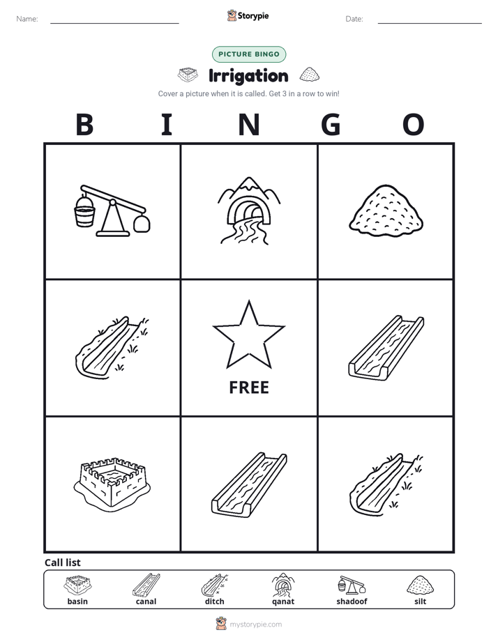 Picture Bingo