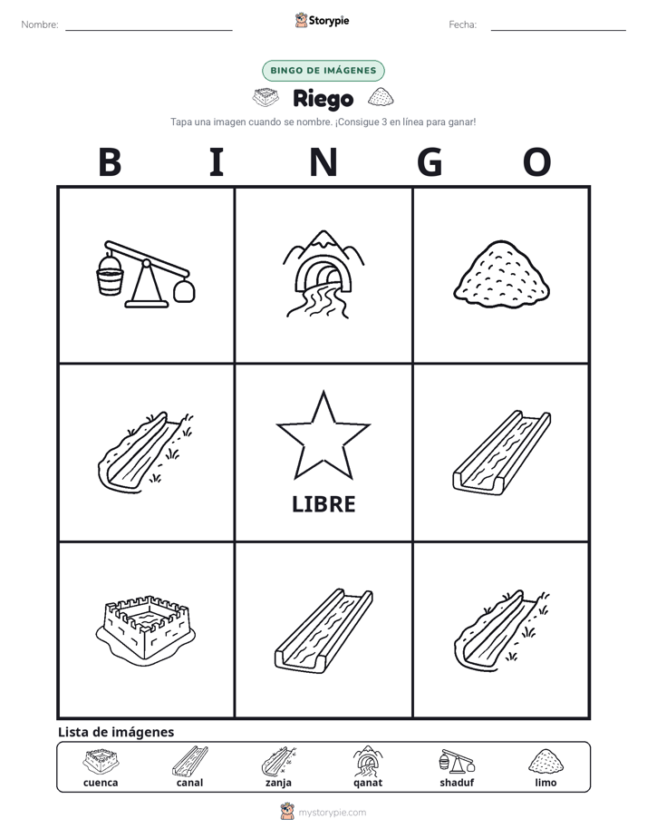 Bingo de Imágenes