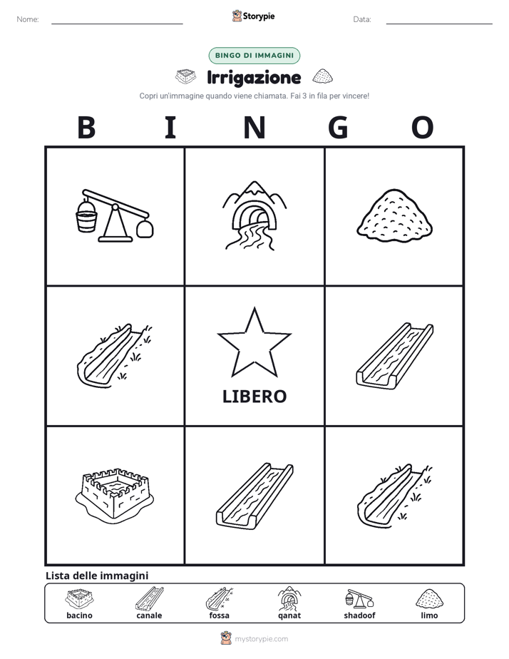 Bingo delle Immagini