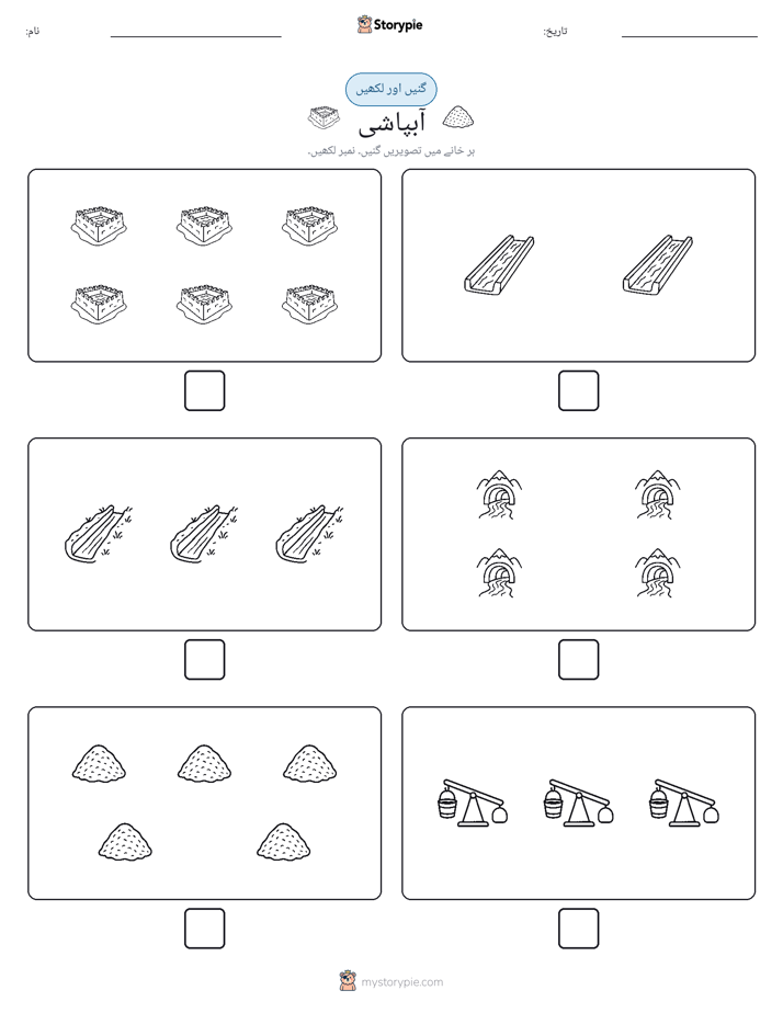 گنیں اور لکھیں