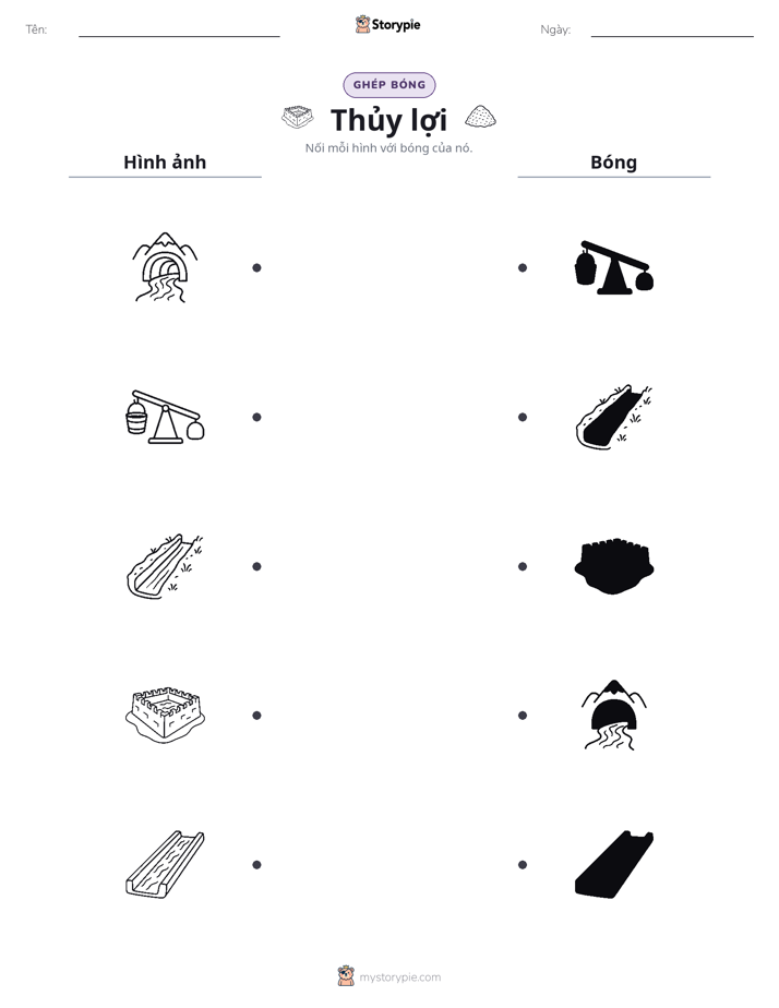 Ghép Hình Bóng