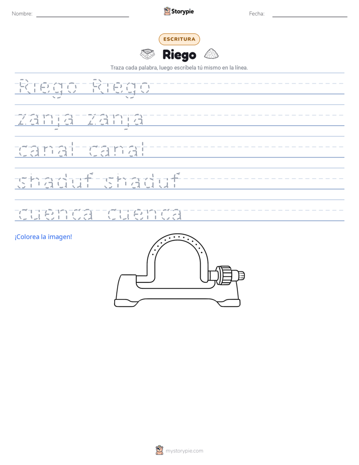 Práctica de Escritura
