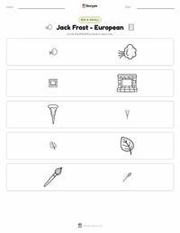 Jack Frost - European printable worksheet preview