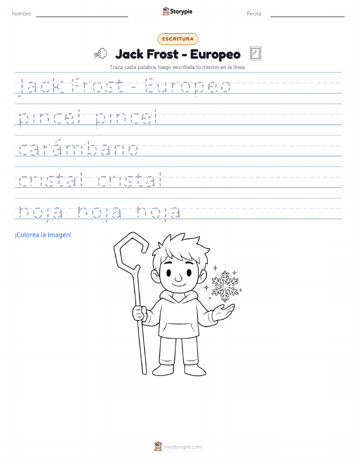 Práctica de Escritura