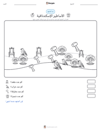 معاينة ورقة العمل القابلة للطباعة الأساطير الإسكندنافية