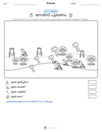 നോർസ് പുരാണം പ്രിന്റ് ചെയ്യാവുന്ന വർക്ക്‌ഷീറ്റ് മുൻകൂർ കാഴ്ച