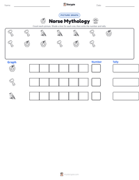 Norse Mythology printable worksheet preview