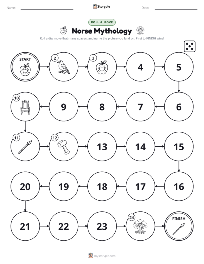 Roll & Move Game