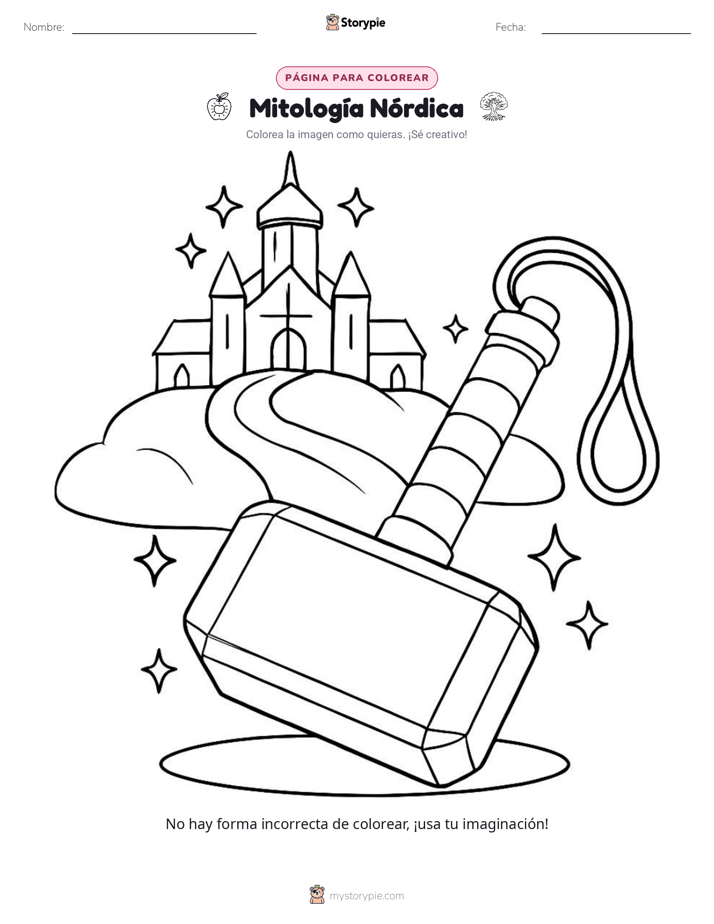 Página para Colorear