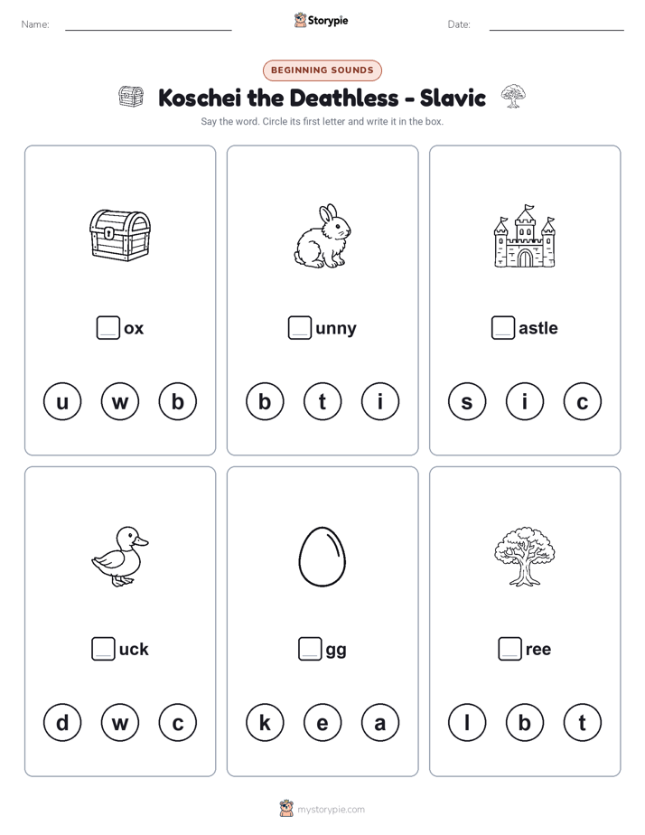 Beginning Sounds