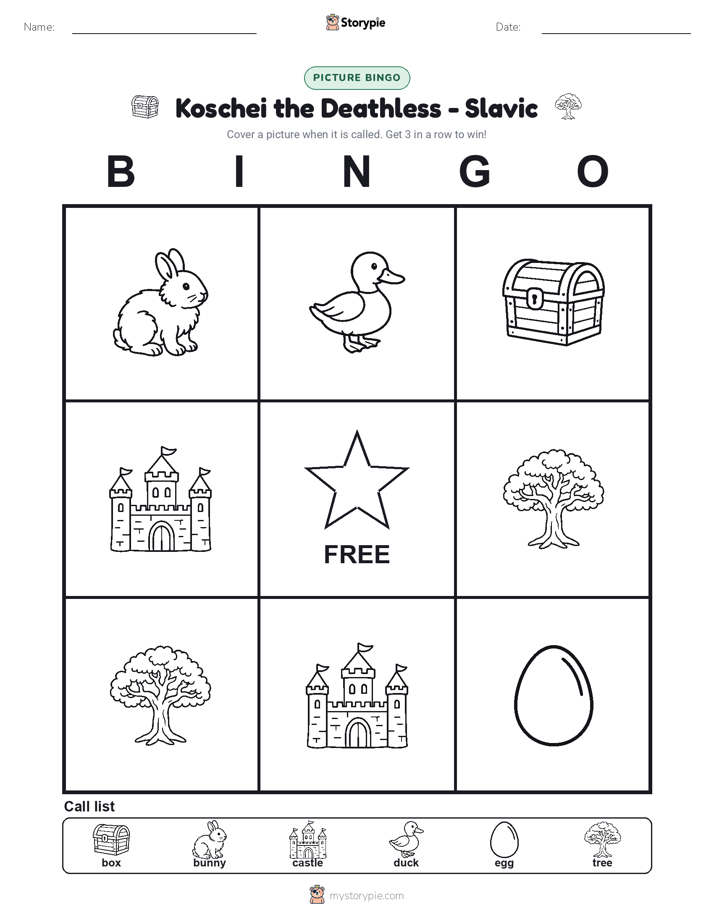 Picture Bingo