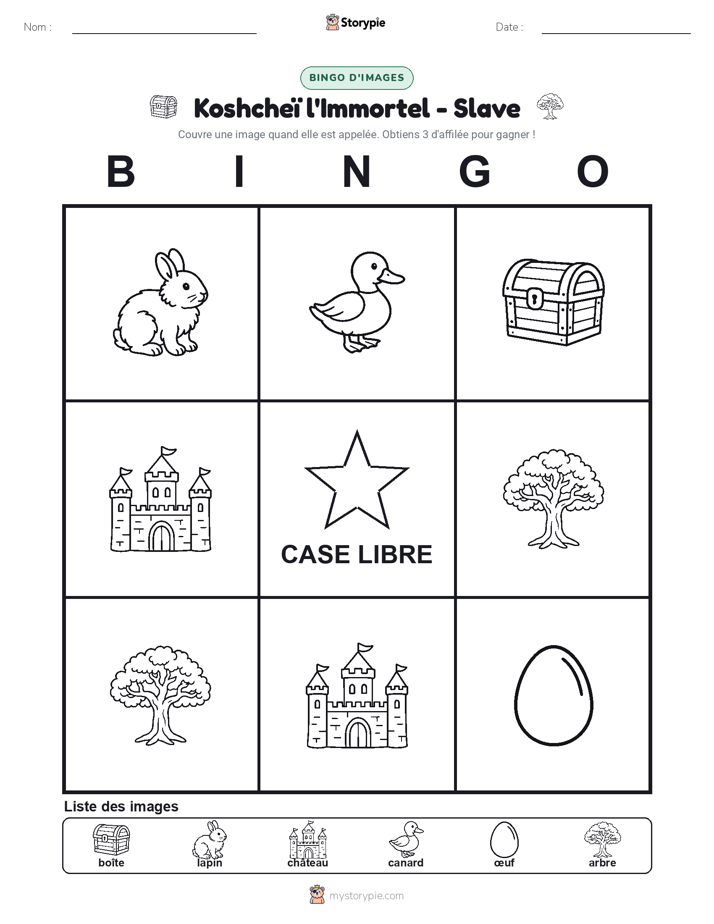 Bingo d'Images