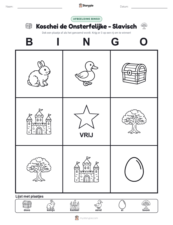 Afbeelding Bingo