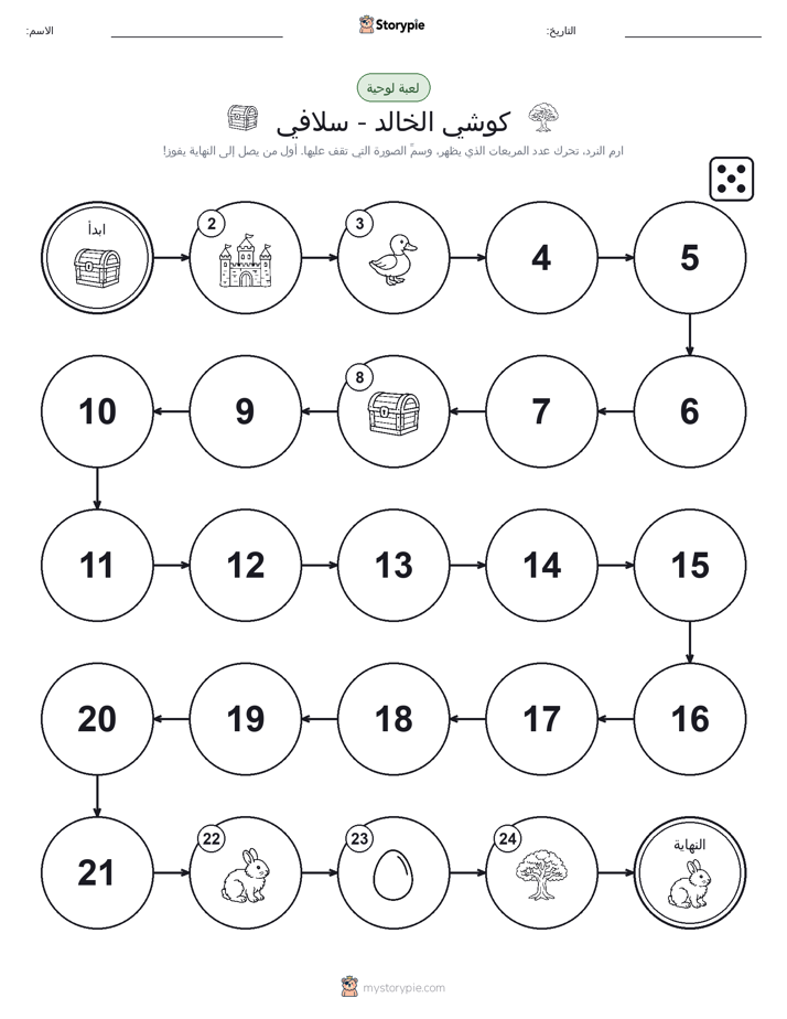لعبة لف و تحرك