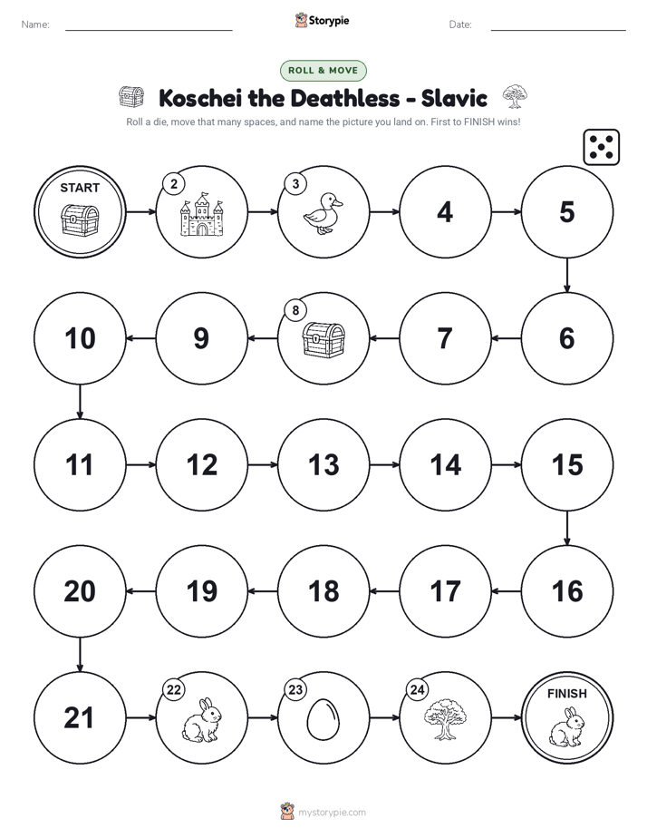 Roll & Move Game