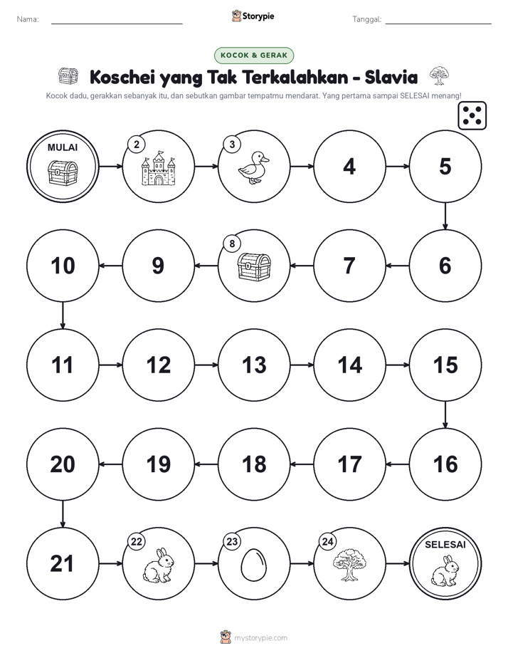 Permainan Gulung & Pindah