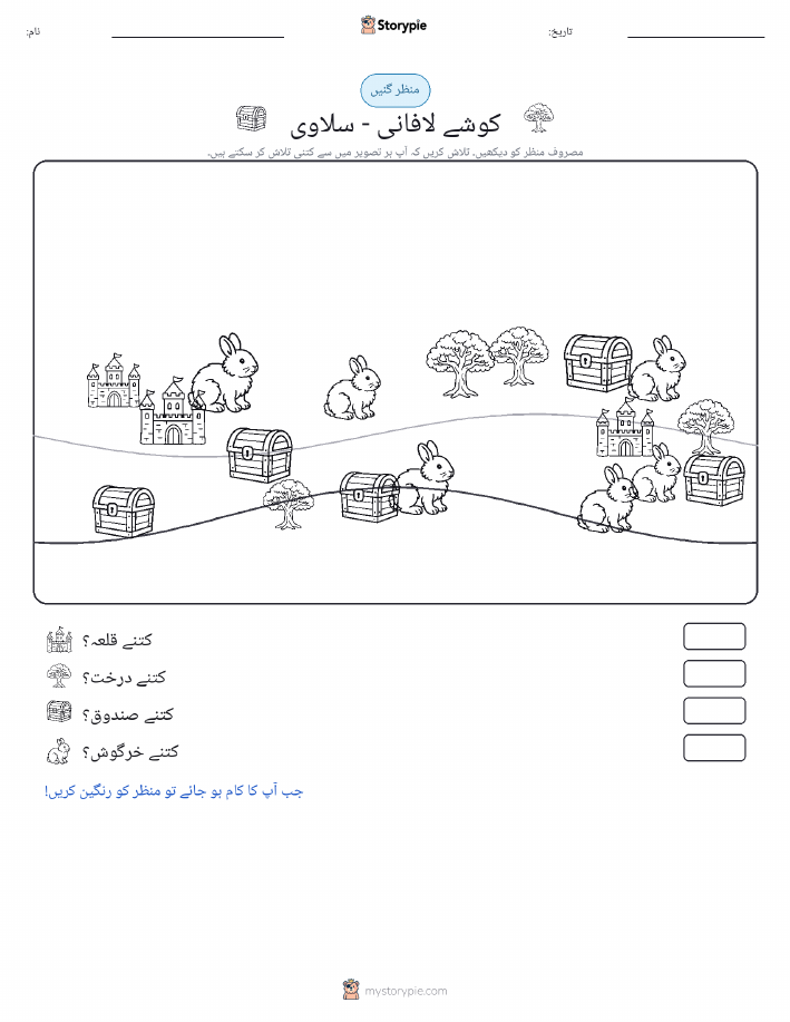 گنتی کا منظر