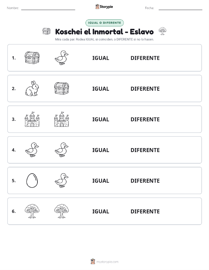 Igual o Diferente