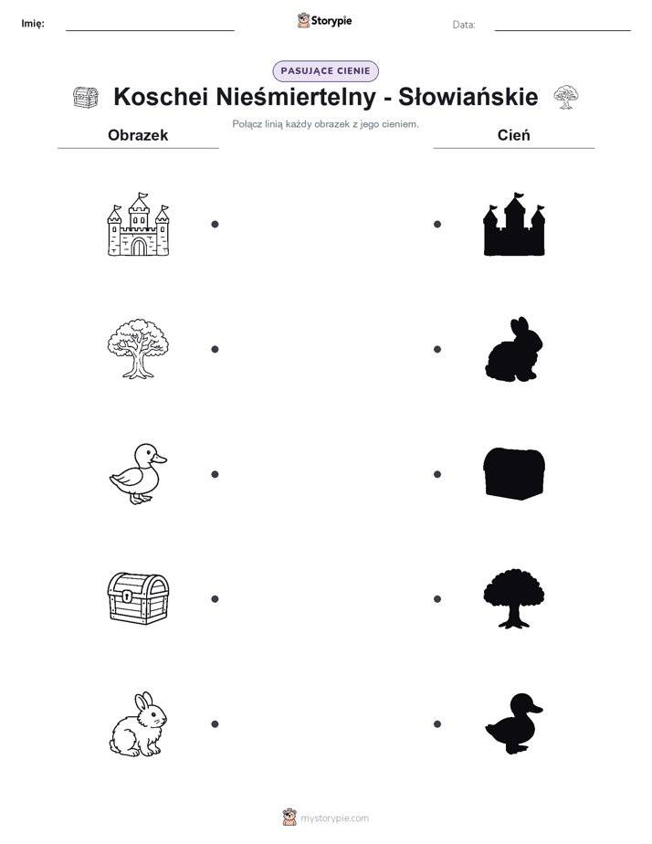 Dopasowanie cieni