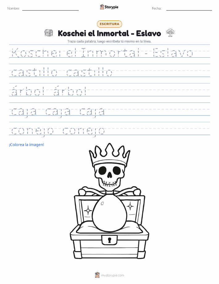 Práctica de Escritura