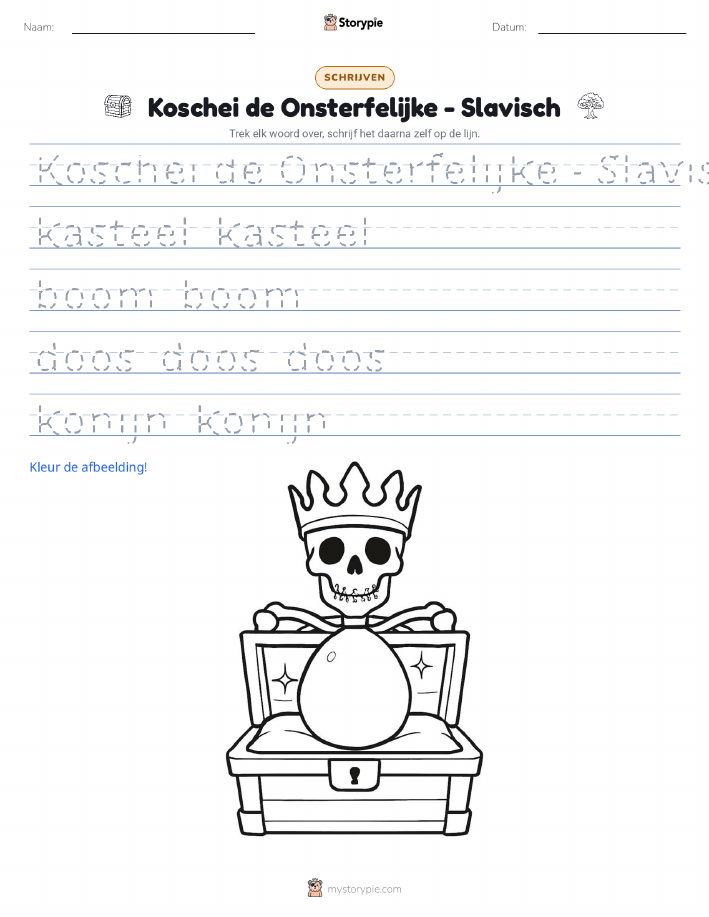 Schrijf Oefening