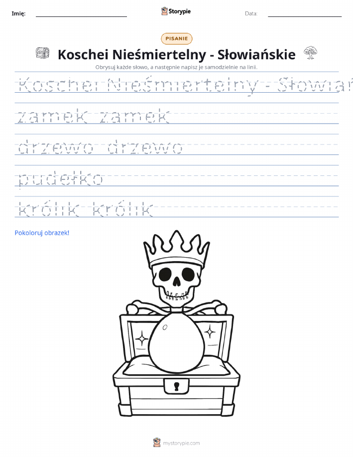 Ćwiczenie Pisania