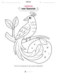Ivan Tsarevich printable worksheet preview