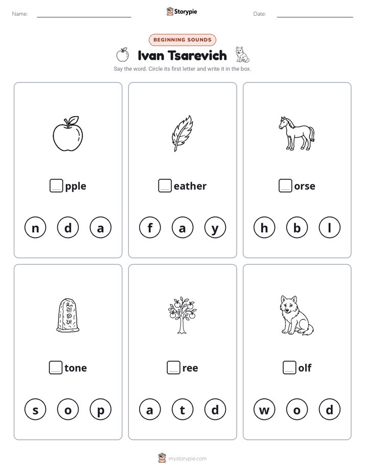 Beginning Sounds