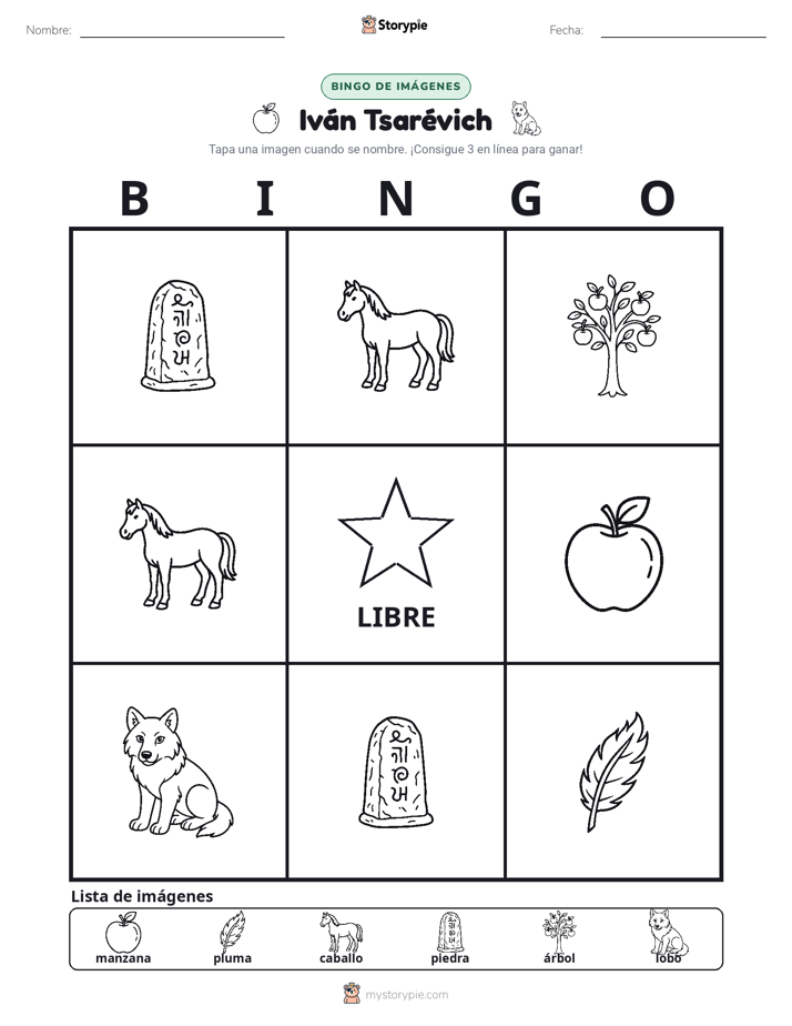 Bingo de Imágenes