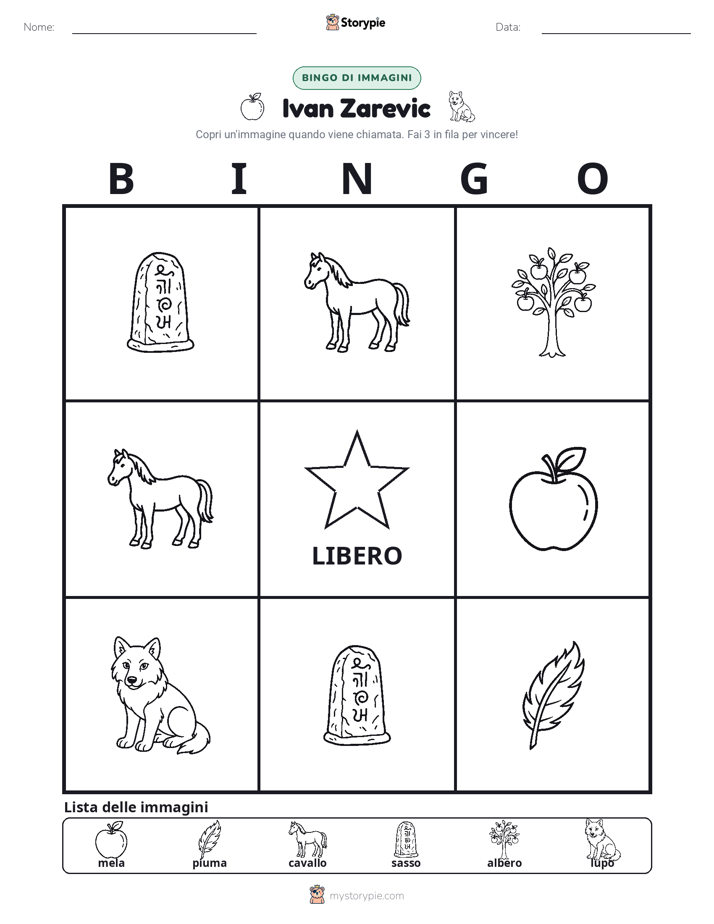 Bingo delle Immagini