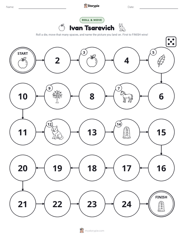 Roll & Move Game
