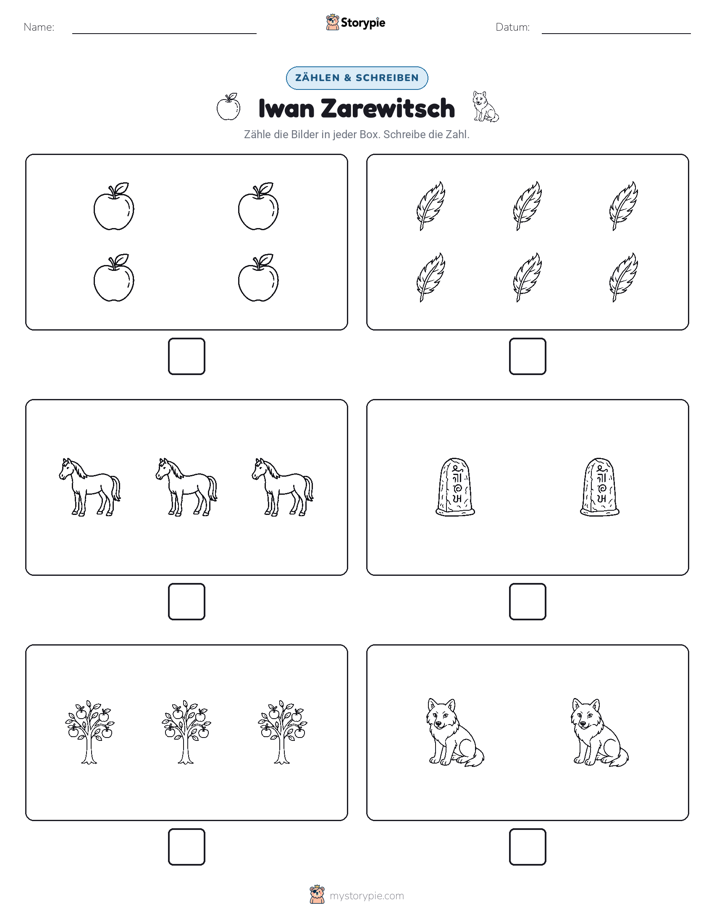 Zählen & Schreiben