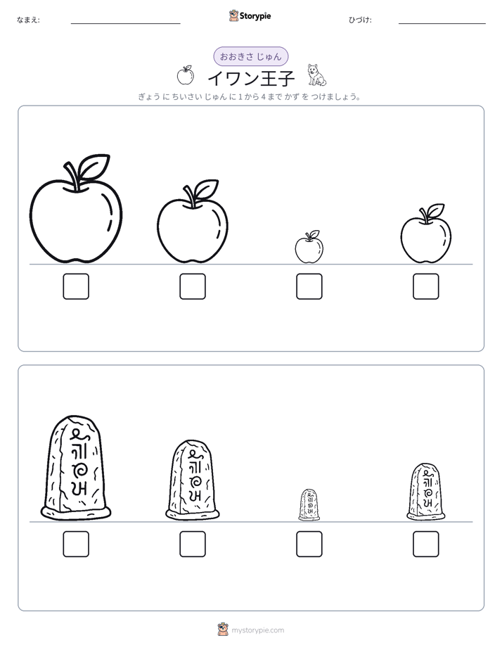 サイズ順