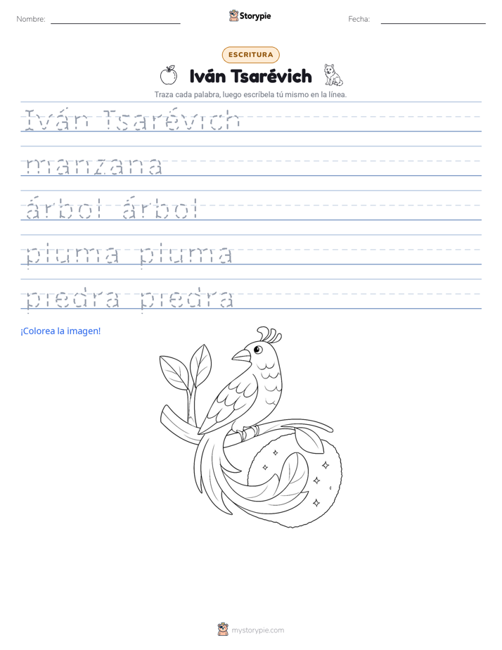 Práctica de Escritura