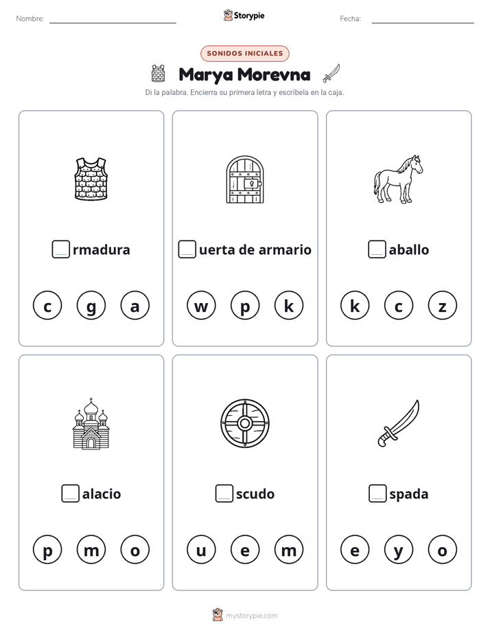 Sonidos Iniciales