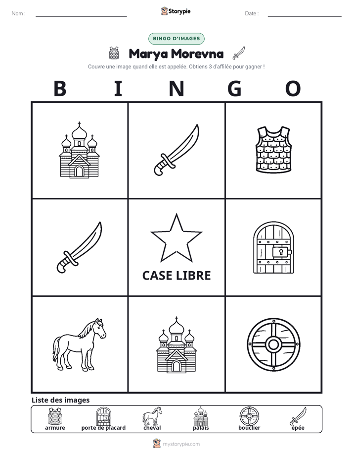 Bingo d'Images