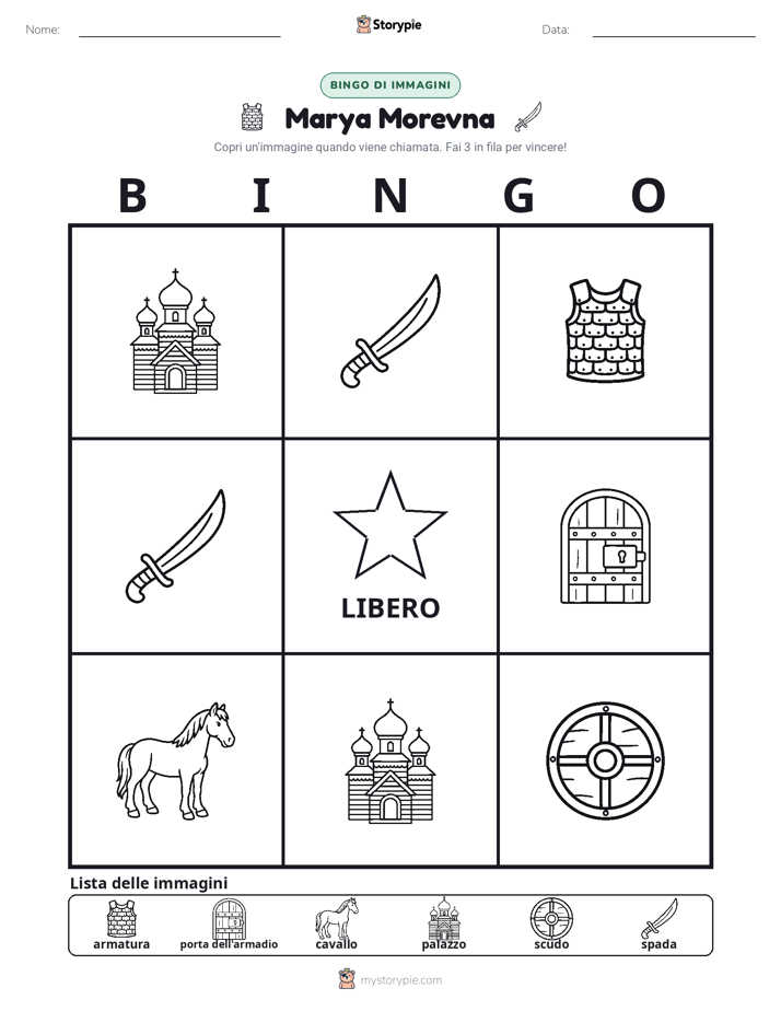 Bingo delle Immagini