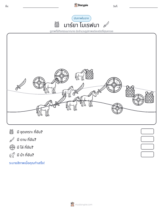 ฉากการนับ