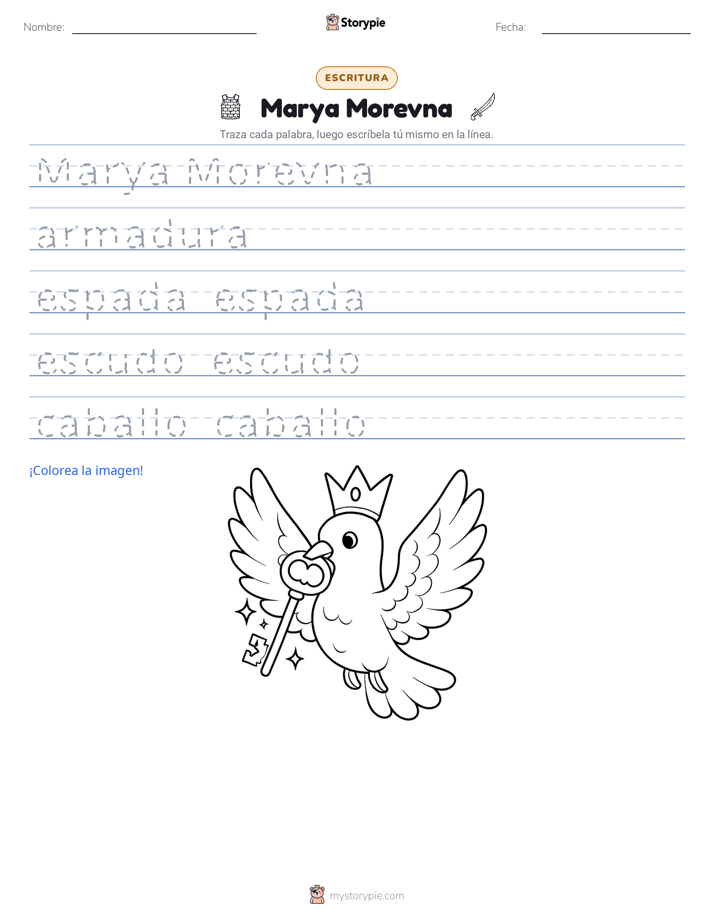 Práctica de Escritura