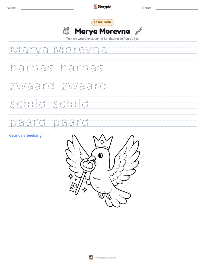 Schrijf Oefening