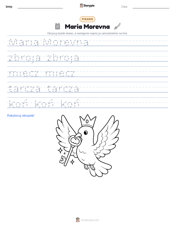 Ćwiczenie Pisania