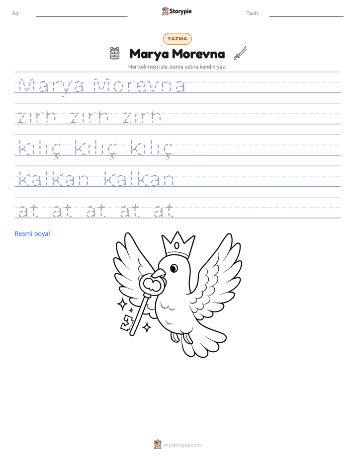Yazma Pratiği