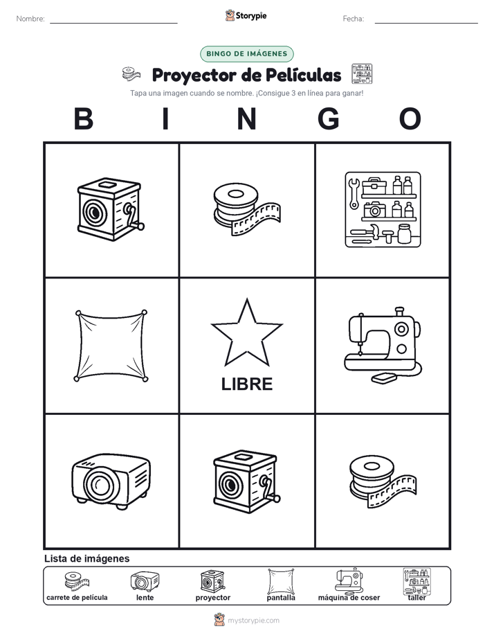 Bingo de Imágenes