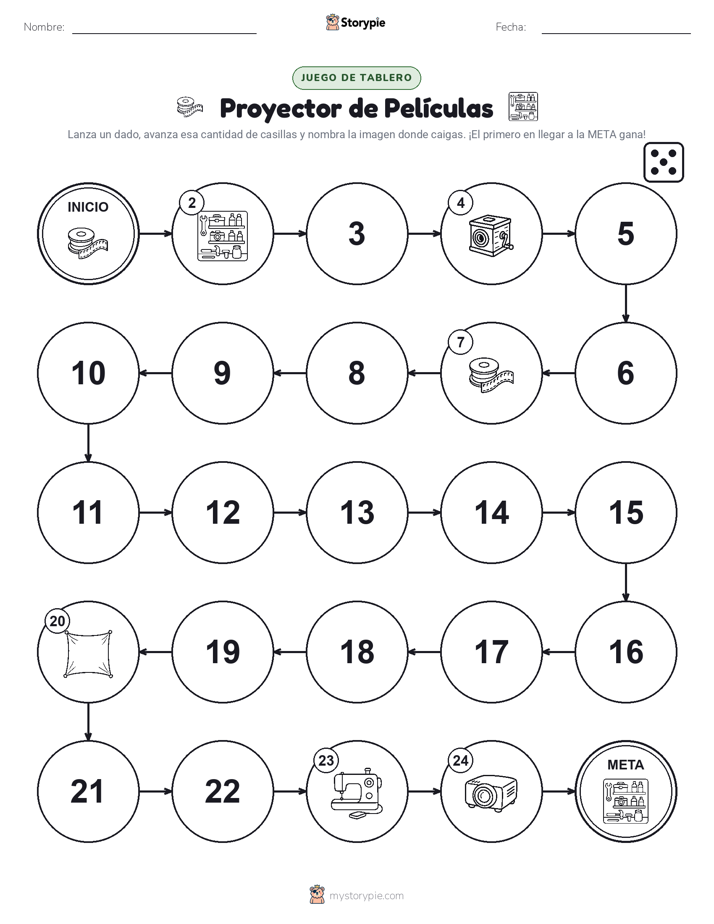 Juego de Rueda y Avanza