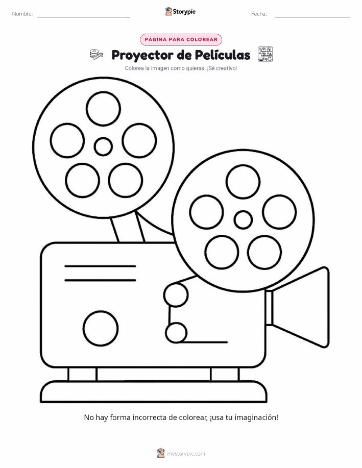 Página para Colorear
