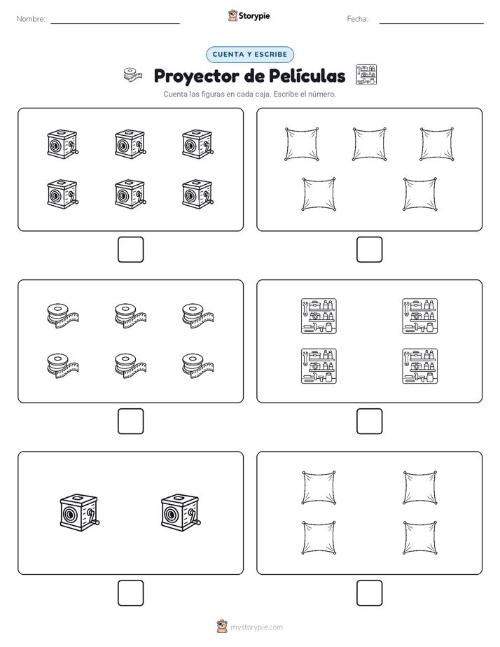 Cuenta y Escribe